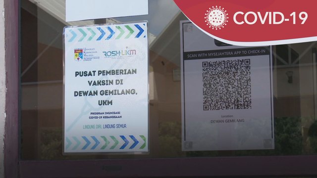 Vaksin AstraZeneca | 4,378 individu sudah divaksin di PPV UKM