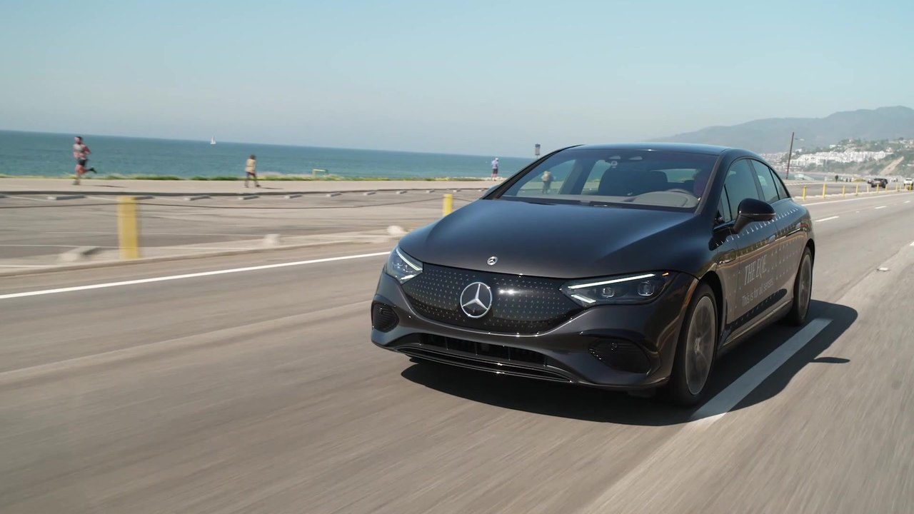 Der Mercedes EQE Highlights