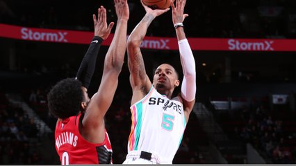 Game Recap: Spurs 133, Trail Blazers 96