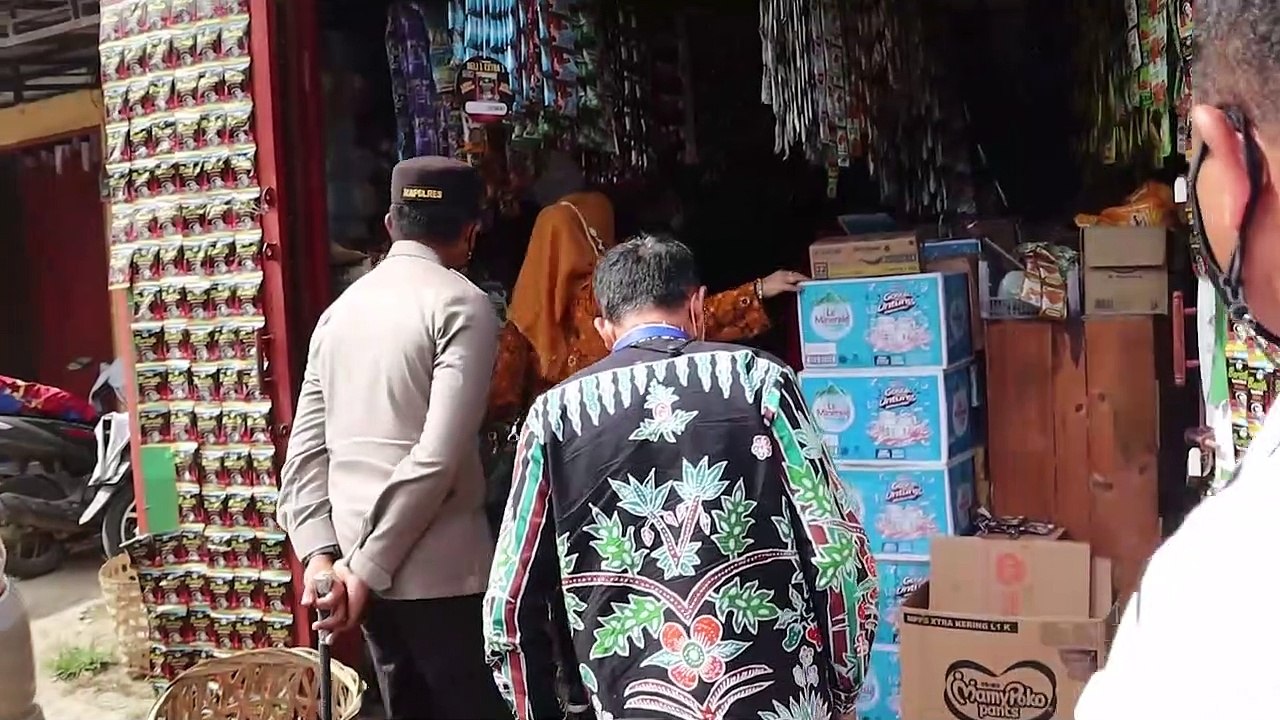 Jelang Puasa, Stok Migor di Pasar Tradisional Dipantau langsung oleh Kapolres Pemalang