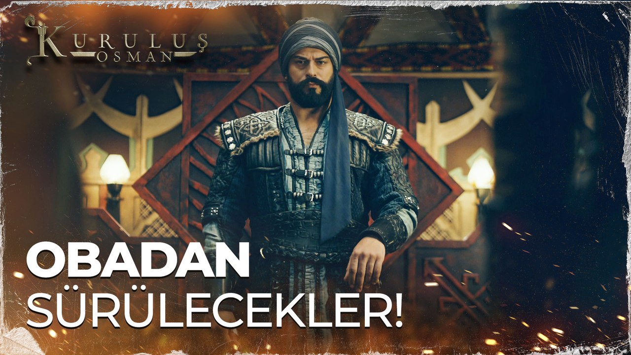 Osman Bey, Gündüz Bey ve Ayşe Hatun'u obadan sürüyor!- Kuruluş Osman 87. Bölüm