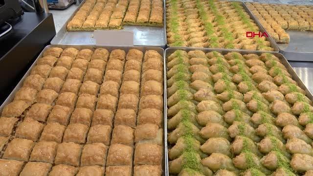 DİYARBAKIR'IN TESCİLLİ TATLISI SOĞUK BAKLAVA AMERİKA'YA DA GÖNDERİLİYOR