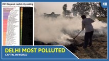 India was home to 11 of the 15 most polluted cities in Central as well as South Asia last year(2021)