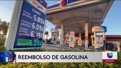 Newsom propone reembolso de hasta $800 por el aumento del precio de gasolina