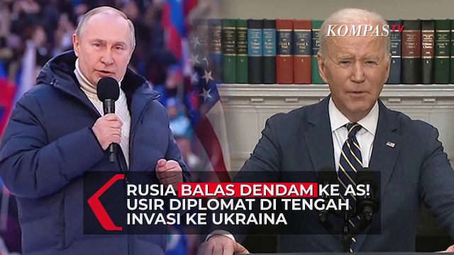 Rusia Balas Dendam ke AS! Usir Diplomat di Tengah Invasi ke Ukraina