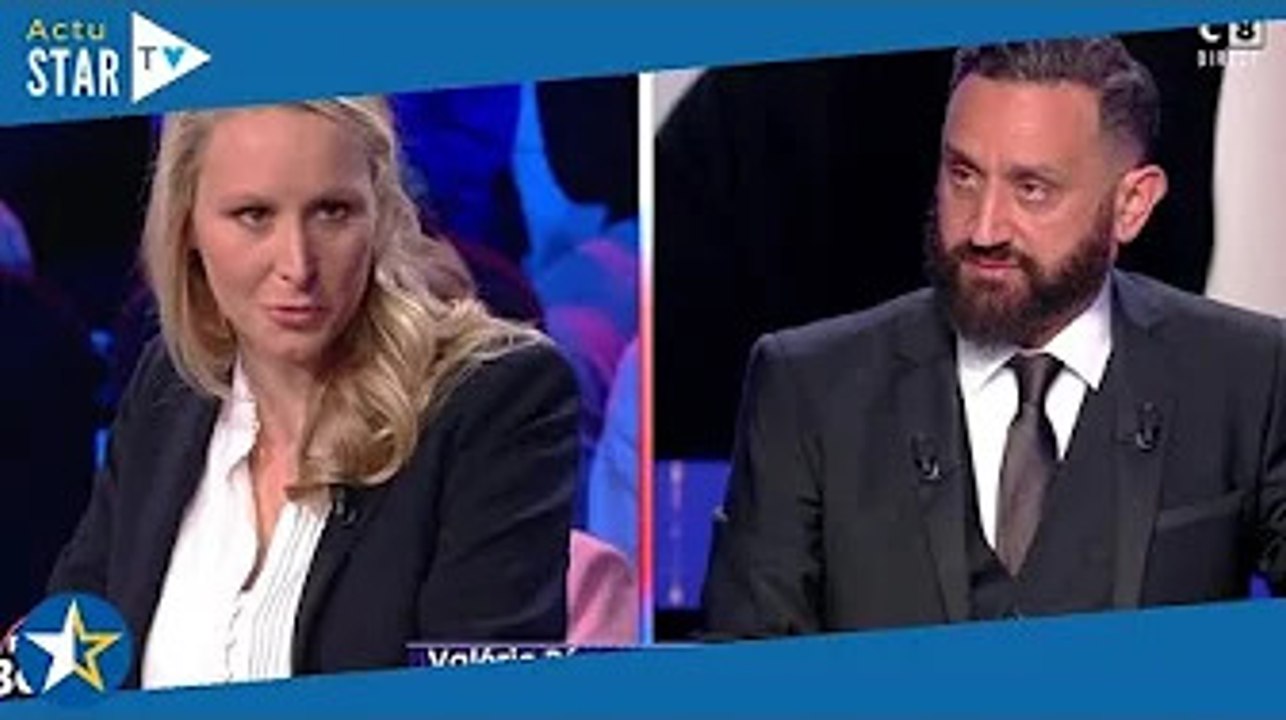 "Ça ne vous regarde pas !" : malaise en plateau, Marion Maréchal refuse de répondre à Cyril Hanouna
