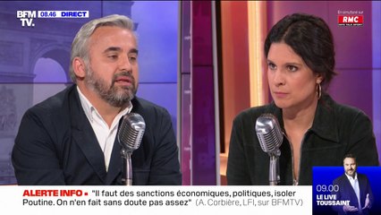 TotalEnergies accusé de "complicité de crime de guerre": Alexis Corbière juge la formule Yannick Jadot "trop brutale"