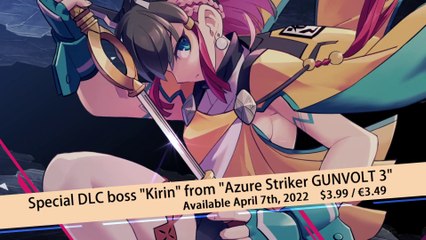 Gunvolt Chronicles : Luminous Avenger iX 2 - Guest Boss DLC Kirin