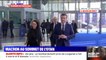 Emmanuel Macron arrive au sommet de l'Otan à Bruxelles
