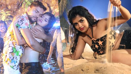 प्राची सिंह के साथ 'नीला नीला पानी' में आग लगाने को तैयार गुंजन सिंह