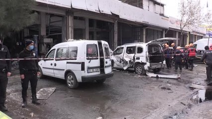 Son dakika haberi | DİYARBAKIR - Sanayi sitesinde bir iş yerinde patlama meydana geldi (6)