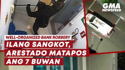 Well-organized bank robbery sa Brazil | GMA News Feed