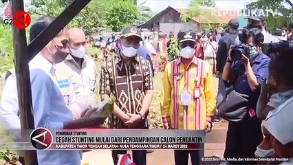 Jokowi Imbau Cegah Stunting Mulai dari Calon Pengantin