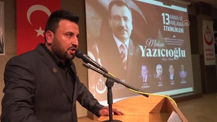 Şarkışla'da Muhsin Yazıcıoğlu anıldı