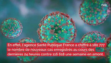 Rebond des cas de Covid-19 : Emmanuel Macron est prêt à rendre le masque obligatoire de nouveau "si les choses devaient se dégrader"