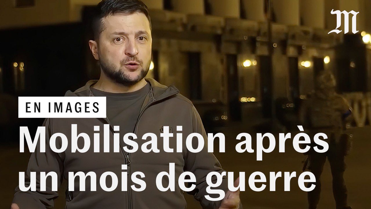 « Pour arrêter la guerre », Volodymyr Zelensky appelle le monde entier à manifester