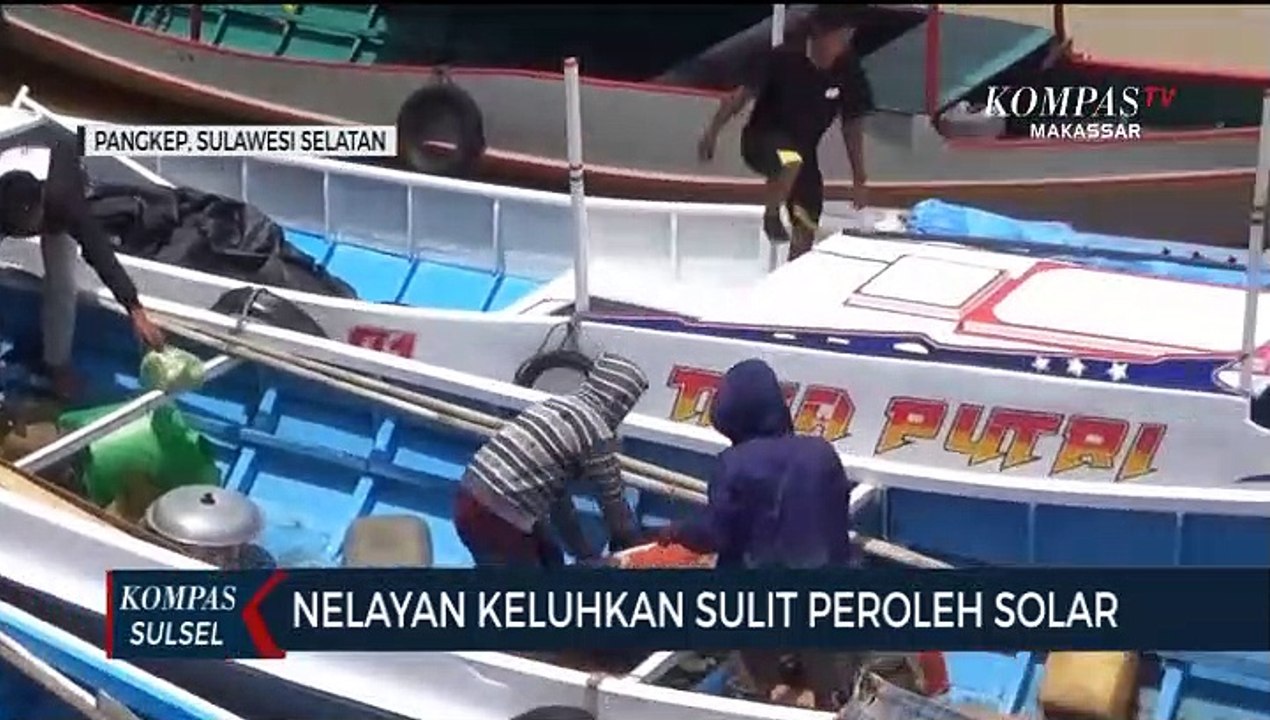 Nelayan Keluhkan Sulit Peroleh Solar