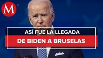 Joe Biden llega a Bruselas para participar en cumbres sobre Ucrania