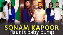Sonam Kapoor flaunts baby bump