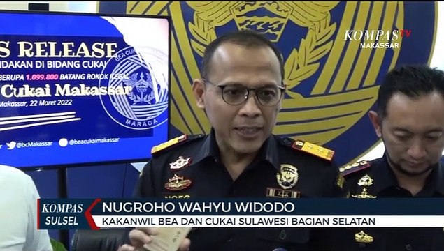 Bea Cukai Gagalkan Penyelundupan 1 Juta Batang Rokok Ilegal
