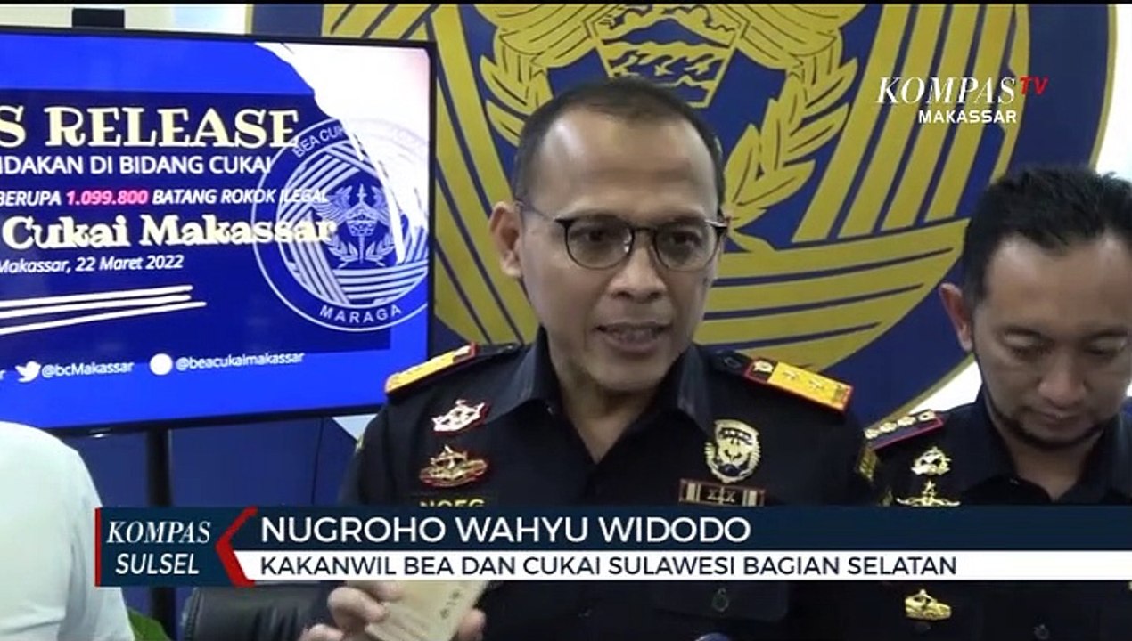 Bea Cukai Gagalkan Penyelundupan 1 Juta Batang Rokok Ilegal