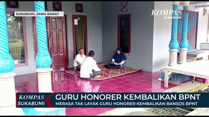 Merasa Tak Layak Guru Honorer Kembalikan Bansos Bpnt