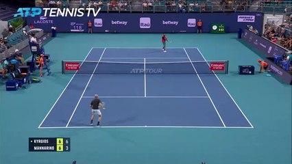 Miami - Kyrgios se défait de Mannarino