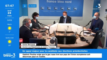 Guerre en Ukraine : pour Xavier Bertrand, Auchan et Leroy Merlin "sont solidaires du peuple ukrainien"