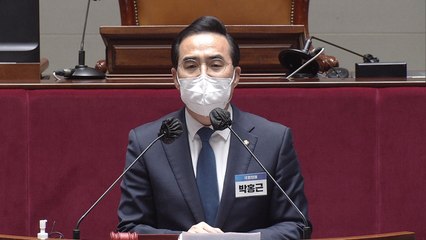 민주당 신임 원내대표에 박홍근 선출..."강한 야당 만들 것" / YTN