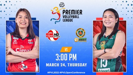 2022 PVL OPEN CONFERENCE  CIGNAL HD SPIKERS vs ARMY-BLACK MAMBA  MARCH 24, 2022
