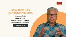5 perkara penting kenyataan media harian PKP - 23 Mei 2021