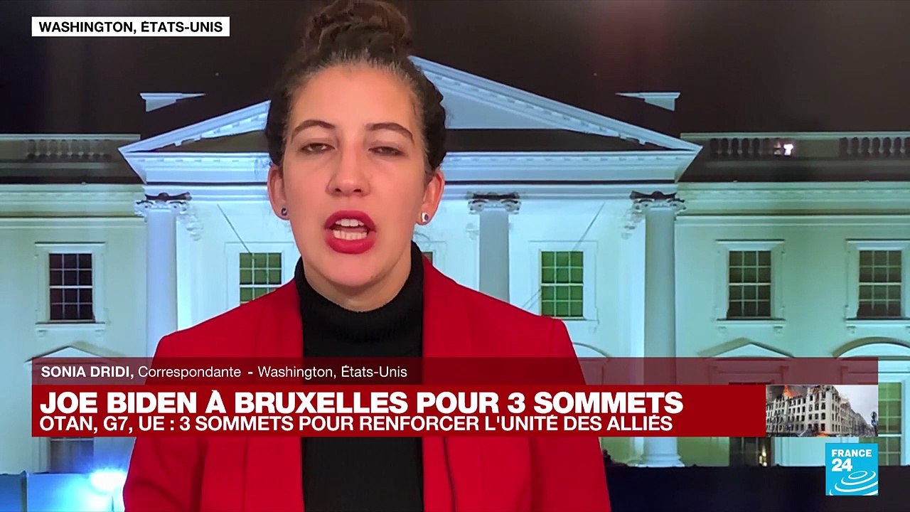 Guerre en Ukraine : le président américain Joe Biden à Bruxelles pour trois sommets