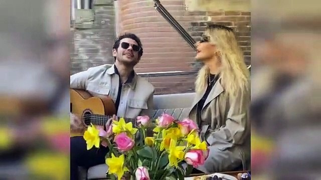 İrem Derici ile Cem Belevi birlikte düet yaptı!