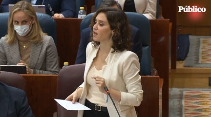 El lapsus de Ayuso con su "Gobierno de coalición con Vox"