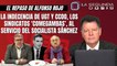 Alfonso Rojo: “La indecencia de UGT y CCOO, los sindicatos ‘comegambas’, al servicio del socialista Sánchez”