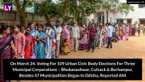 Bhubaneswar Civic Polls: Voting Underway For 109 Civic Bodies, More Than 6400 Candidates In Fray