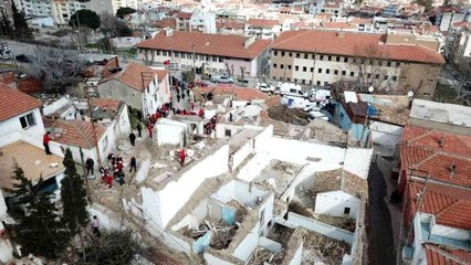 Manisa'da deprem tatbikatı gerçeği aratmadı