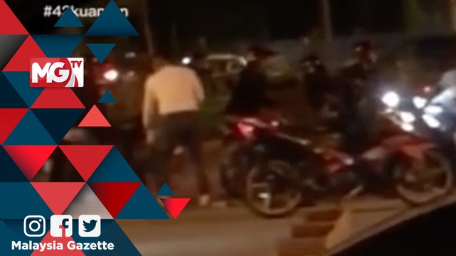 MG Viral : Orang Awam Bantu Polis Tahan Pesalah Trafik