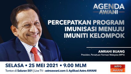 Agenda AWANI: Percepatkan program imunisasi menuju imuniti  kelompok
