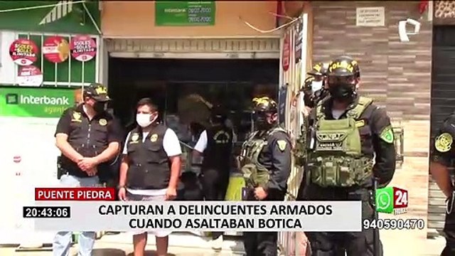 Agentes bancarios en boticas son el nuevo blanco de delincuentes en Puente Piedra y SJL