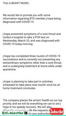 Get Well Soon Sunshine  Covid get the hell out  #jhope #junghoseok #hopeworld #btspakistan