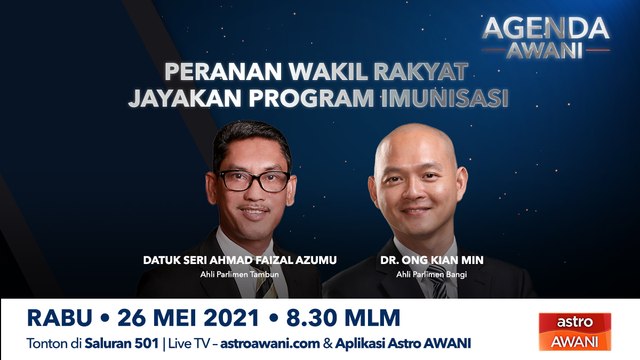 Agenda AWANI: Peranan wakil rakyat jayakan program imunisasi