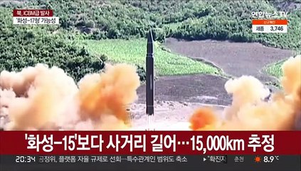 下载视频: 북한, ICBM 발사…군, 미사일 5발 발사 맞대응