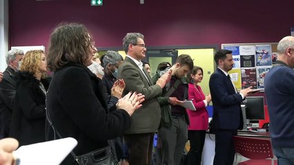 Vincennes - Accueil de Marzieh Hamidi