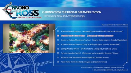 Chrono Cross: The Radical Dreamers Edition - Banda sonora
