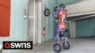 Meet your new delivery driver - a robot that can stand on two legs and call a lift