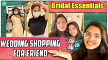 Material Shopping for My Friend | Marriage Bridal Shopping | Priya's Studio | Priya Inturu