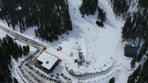 KASTAMONU - Ilgaz Dağı'nda zorda kalan kayak tutkunlarının yardımına JAK timleri koşuyor