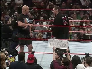 Steve Austin Stuns Vince McMahon For The First Time