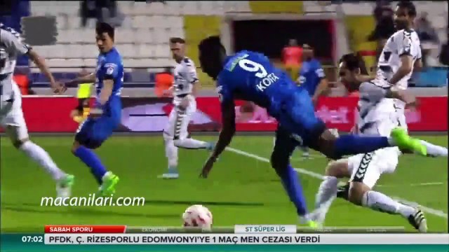 Atiker Konyaspor 2-0 Kasımpaşa [HD] 16.05.2017 - 2016-2017 Turkish Cup Semi Final 2nd Leg